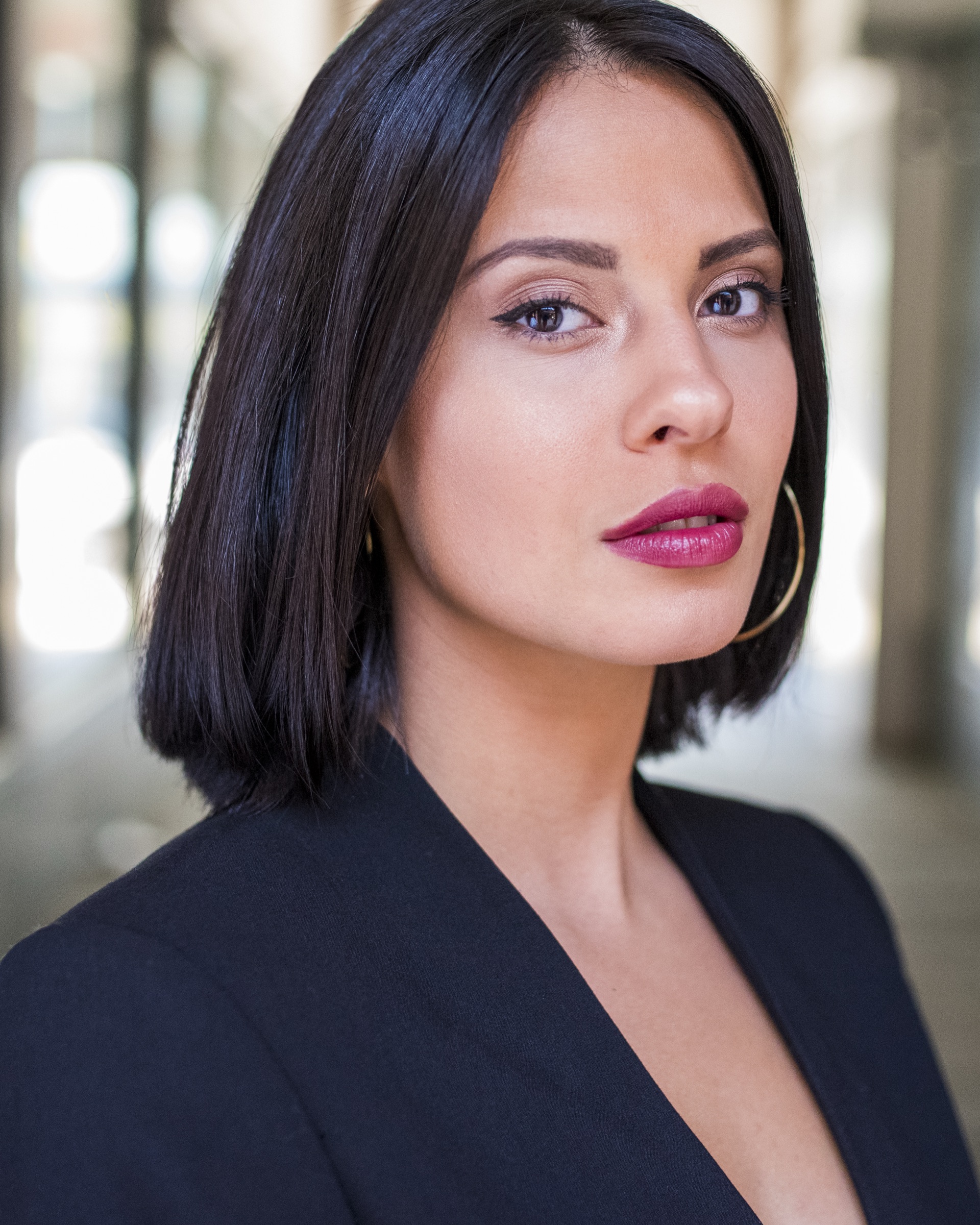 Woman with luminous, healthy skin